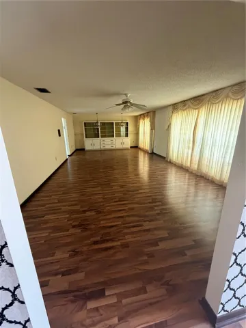 Formal living room and dining room just off the entryway
