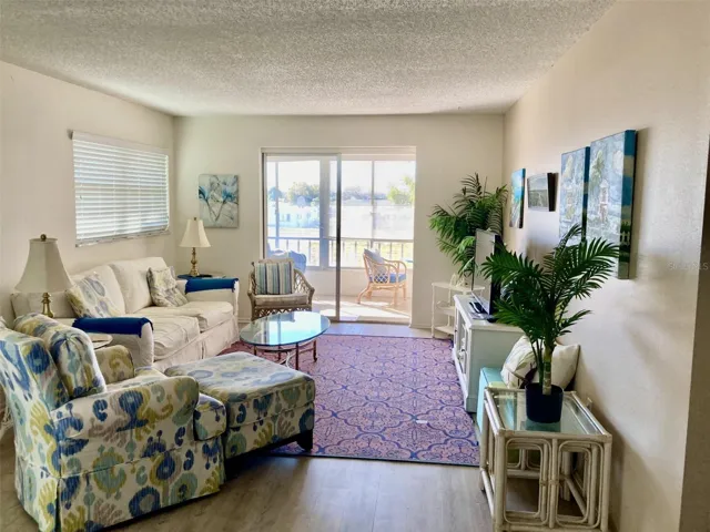 Sunny - with window in living room and dining area