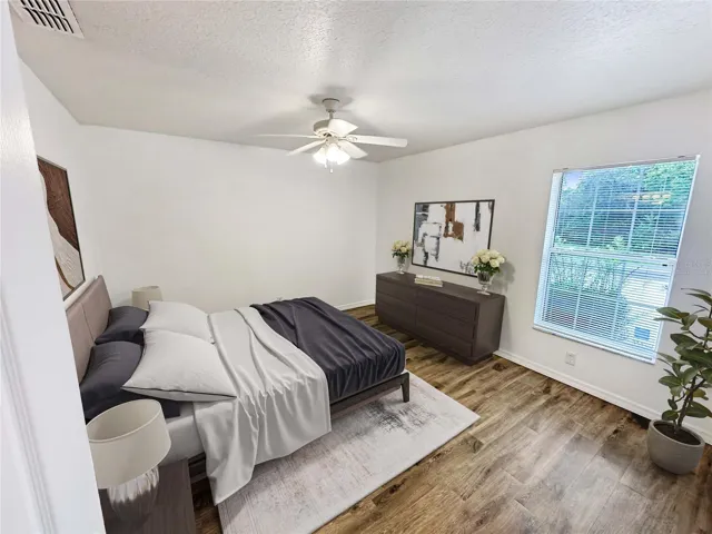 Primary Bedroom - virtually staged