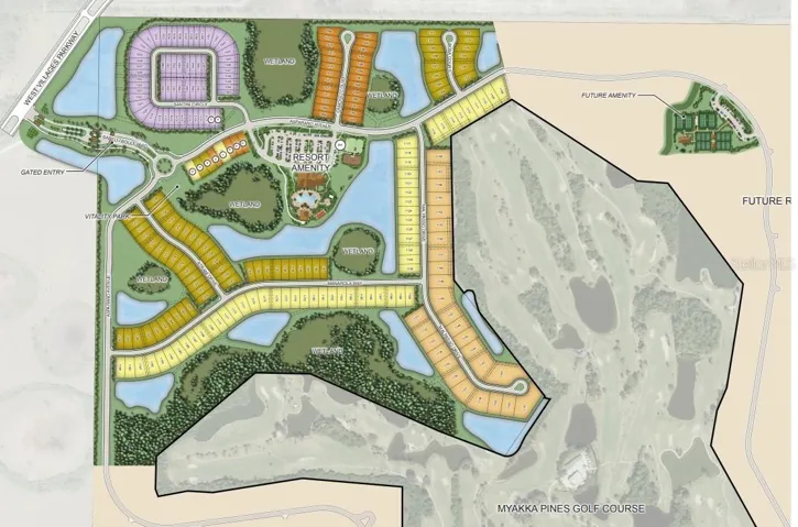Esplanade at Wellen Park Site Map