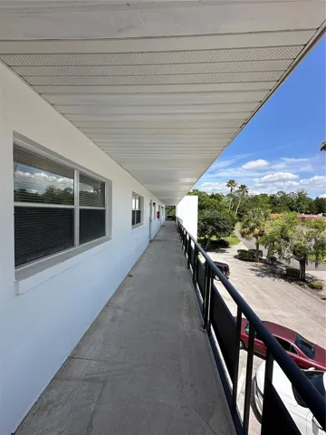 Front of condo