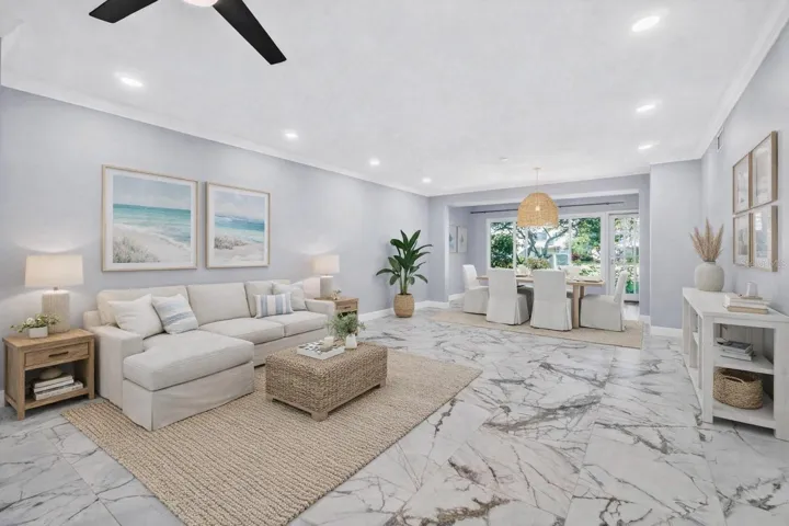 Living/Kitchen/Dining Combo
