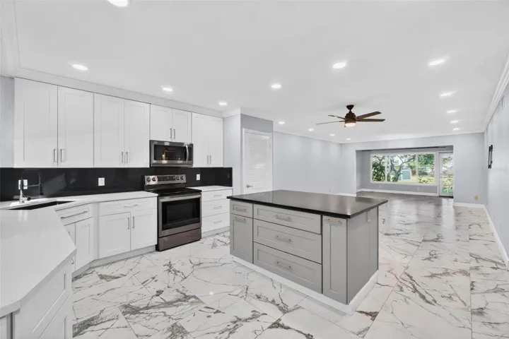 Completely Redesigned Kitchen