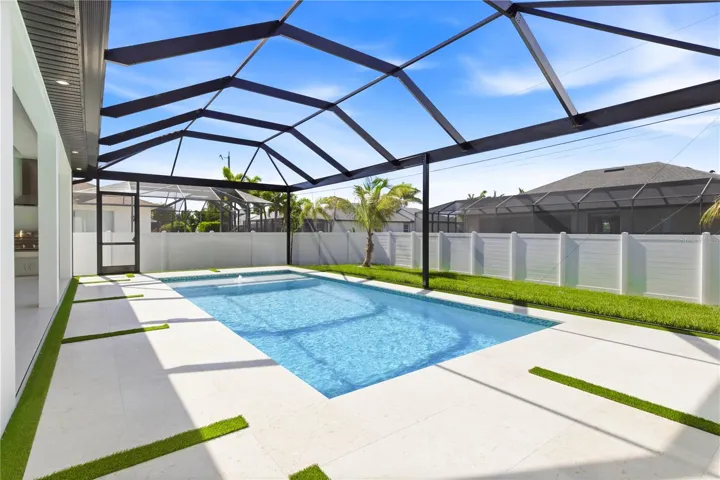 Fully fenced yard offering privacy, security, and ample space for pets, play, or outdoor entertaining!