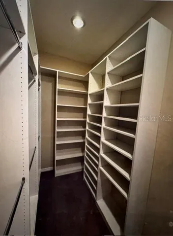 Primary closet