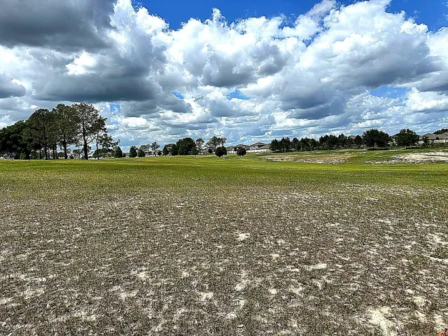 Golf Course back yard view