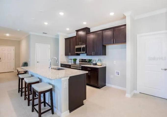 Model home - actual features may vary.