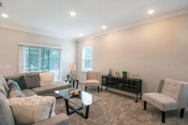 Model home - actual features may vary.