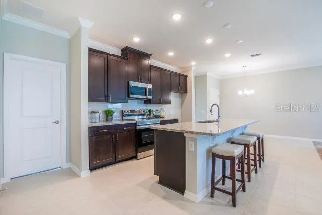 Model home - actual features may vary.