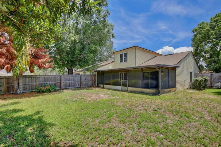 back of the home