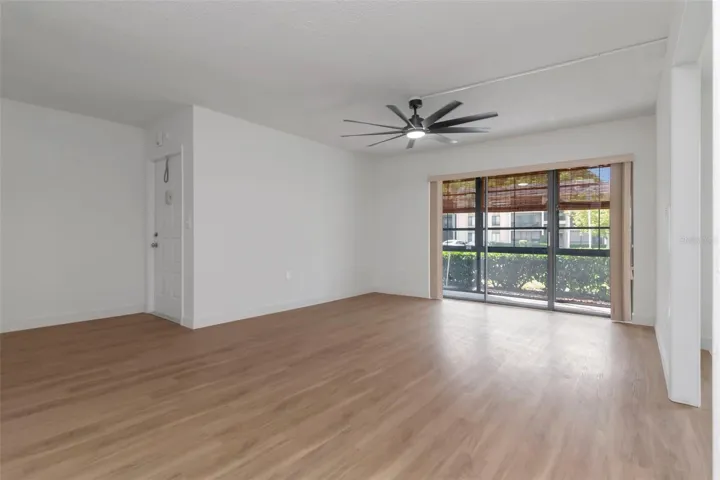 Bright Living Area with Front Patio Access