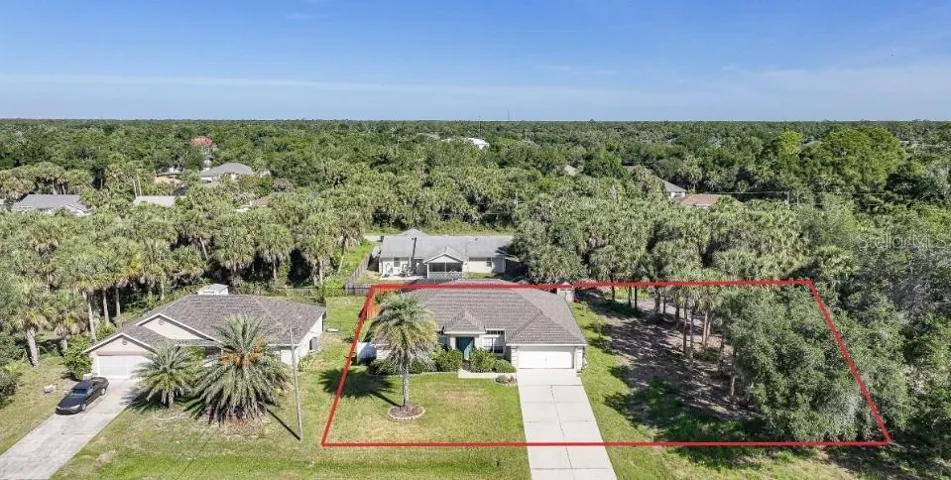 Double Lot Aerial