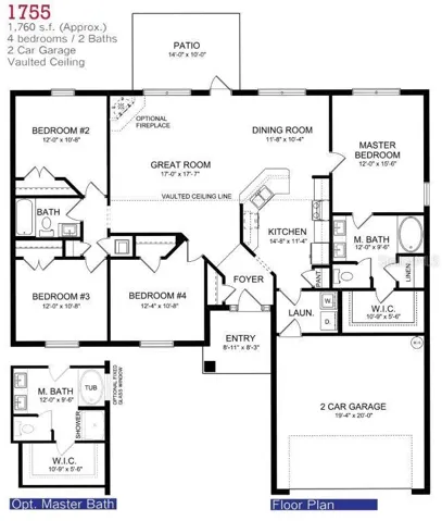 1755 Floor plan