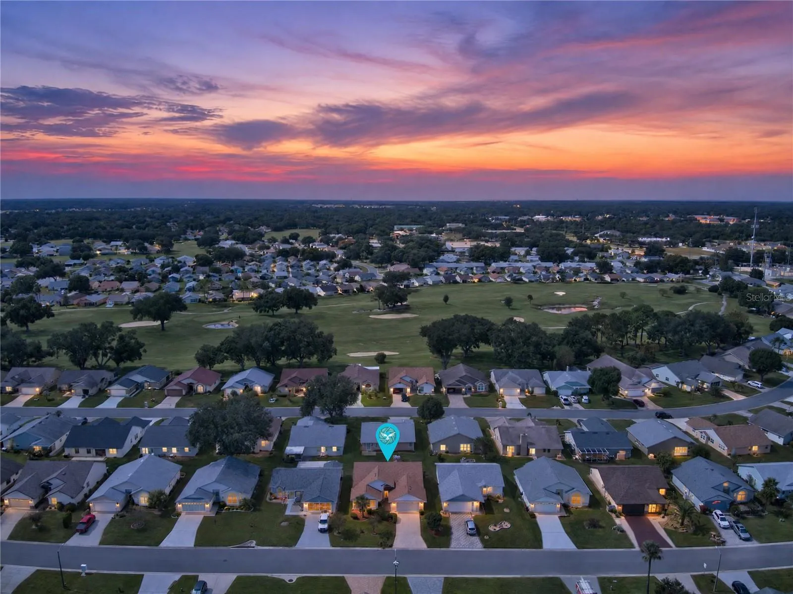 aerial view