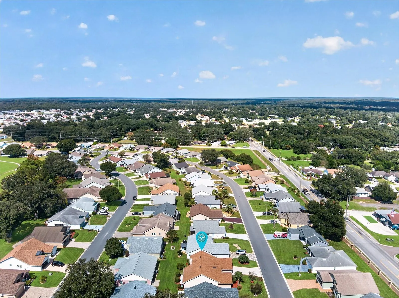 aerial view
