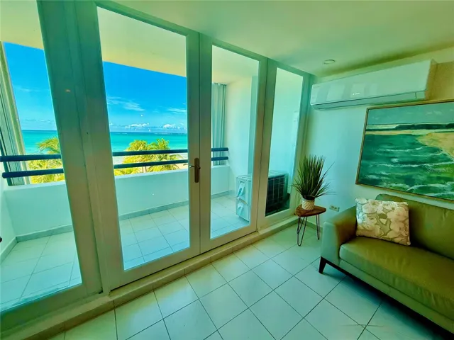 inside the apartment