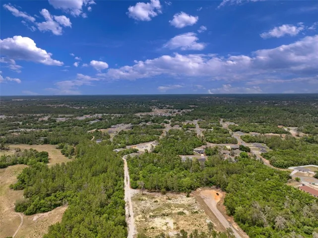 Overall view of subject property and surrounding area facing north