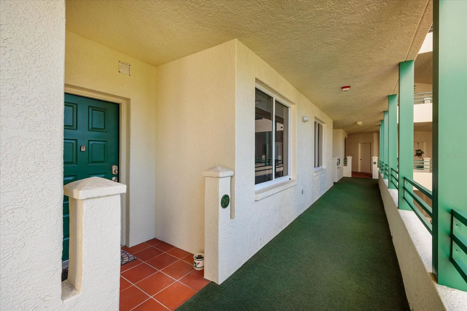 Front entry to Condo