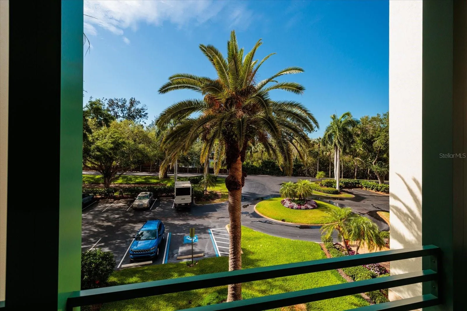 View of Front Parking area