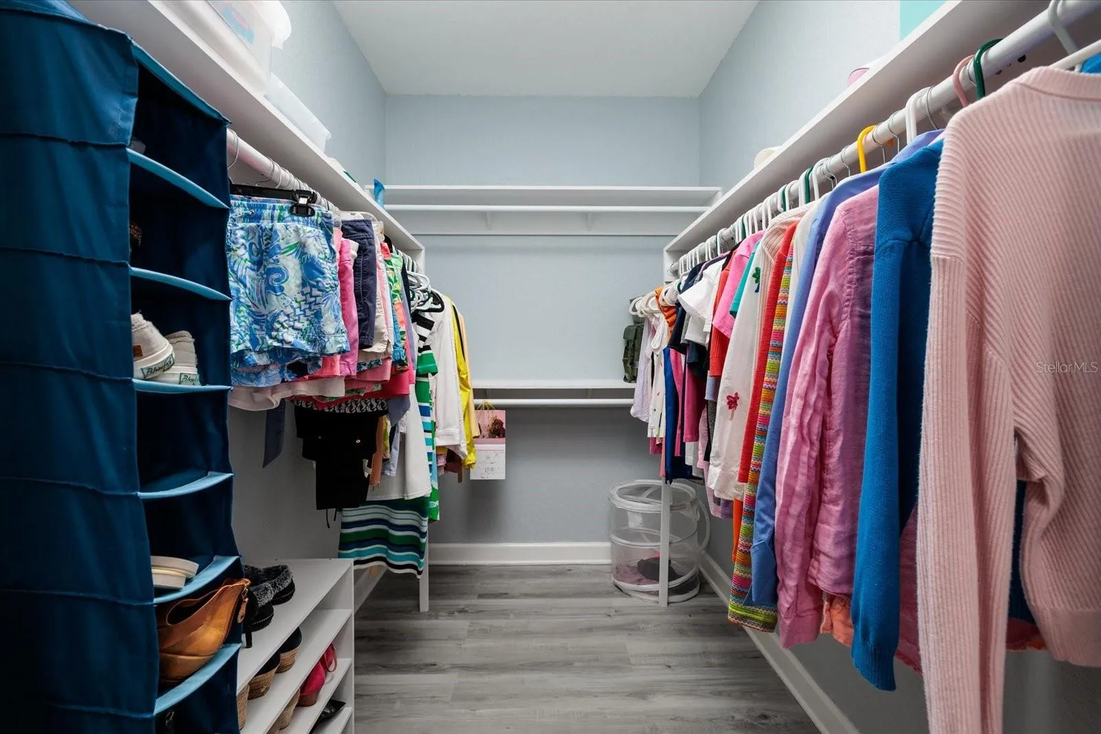 Primary walk-In closet