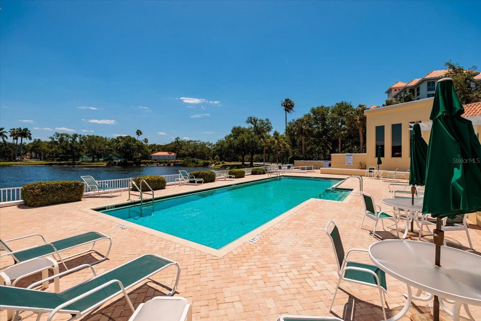 Clubhouse pool