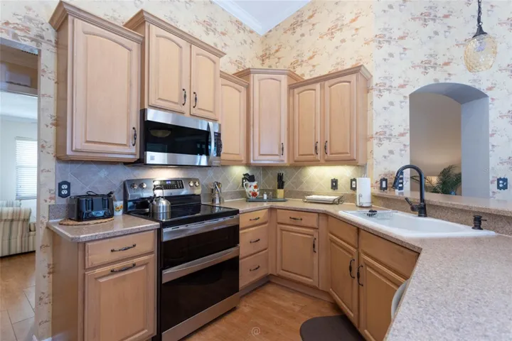Double oven & microwave