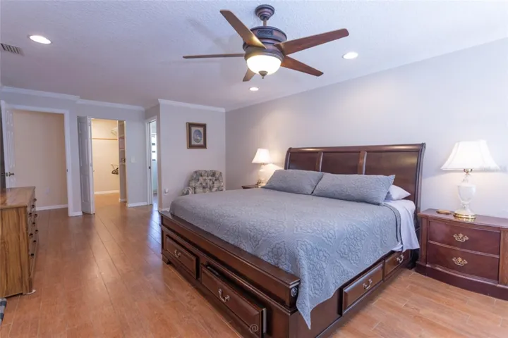 Primary bedroom, ceiling fan
