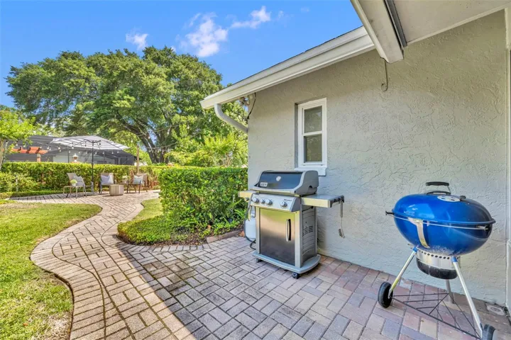 Grill area