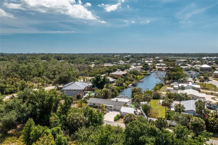 Aerial view of home