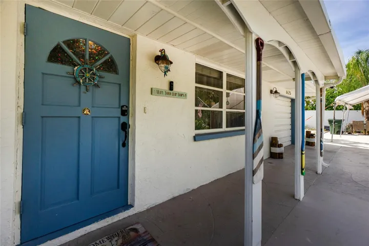 Front entrance