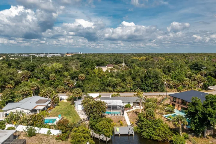 Aerial view.