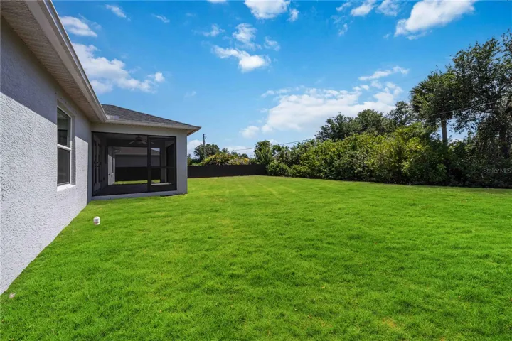 Lovely backyard with room for a pool