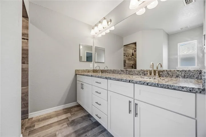 Owner's Bath dual vanities