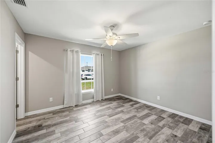 Bedroom 3 with walk in closet