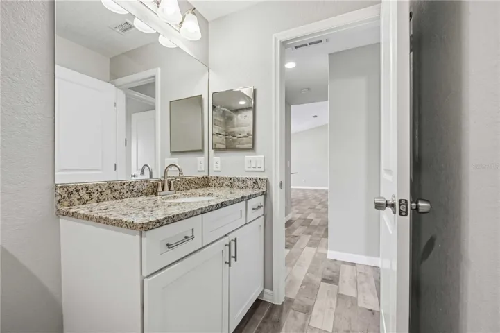 Secondary bathroom