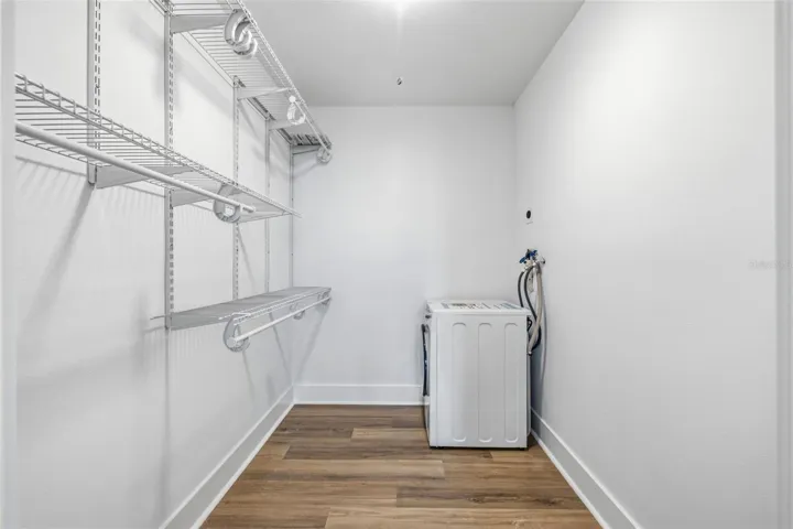 Primary walk-in closet