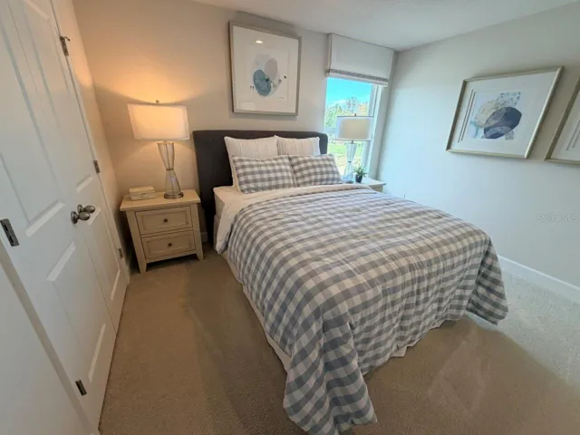 Bedroom #3 upstairs  - staged
