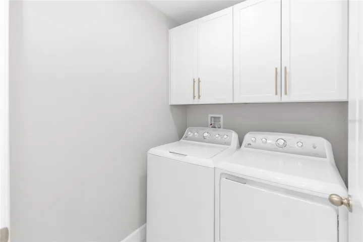 Laundry upstairs