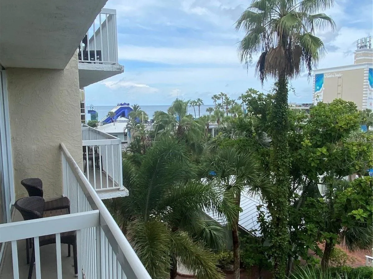 Relaxing balcony views