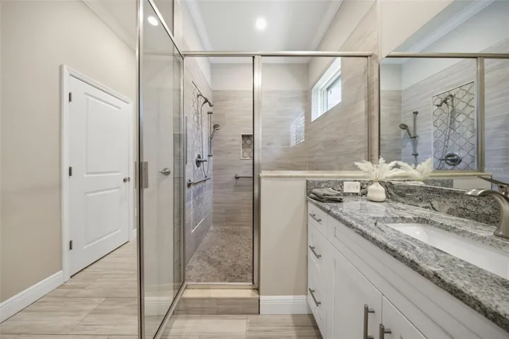 Primary Bathroom walk-in shower