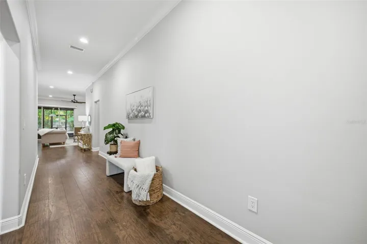 Foyer and hallway