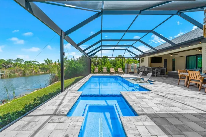 Resort-Style Heated Saltwater Pool And Spa