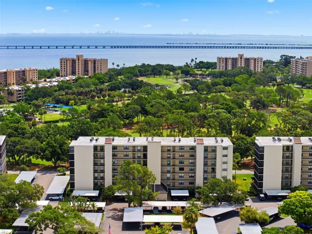 building aerial view