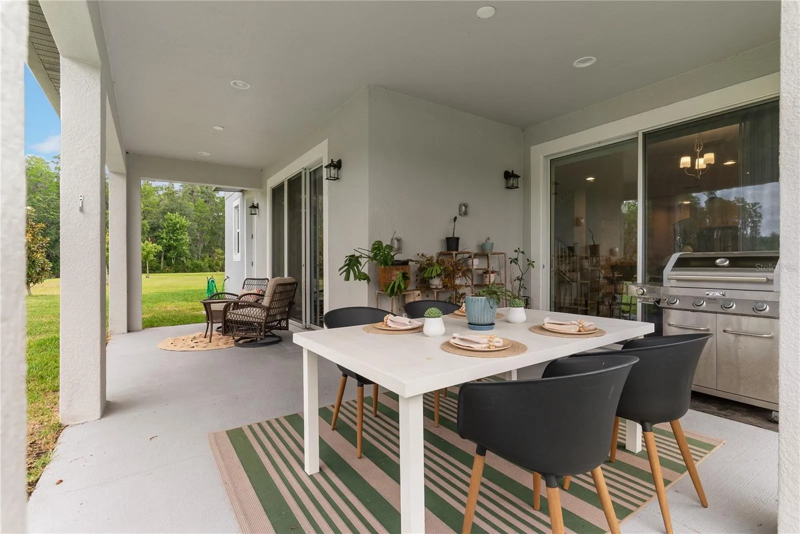 Extended Patio Area