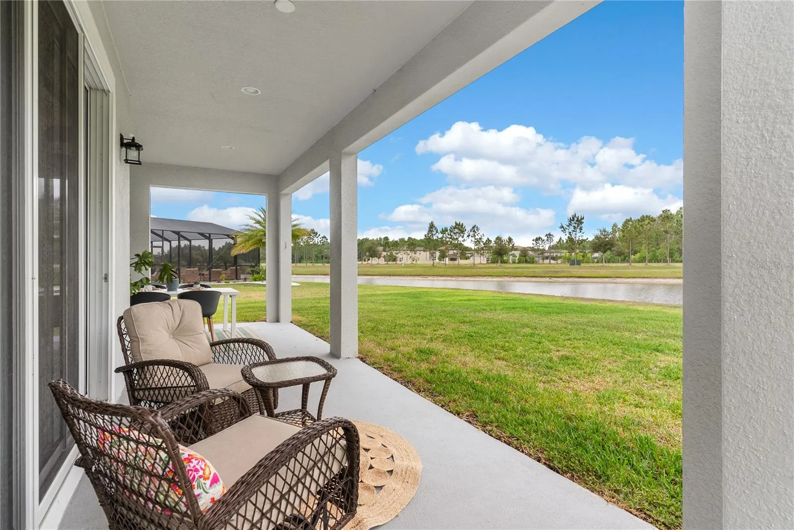 Extended Patio Area