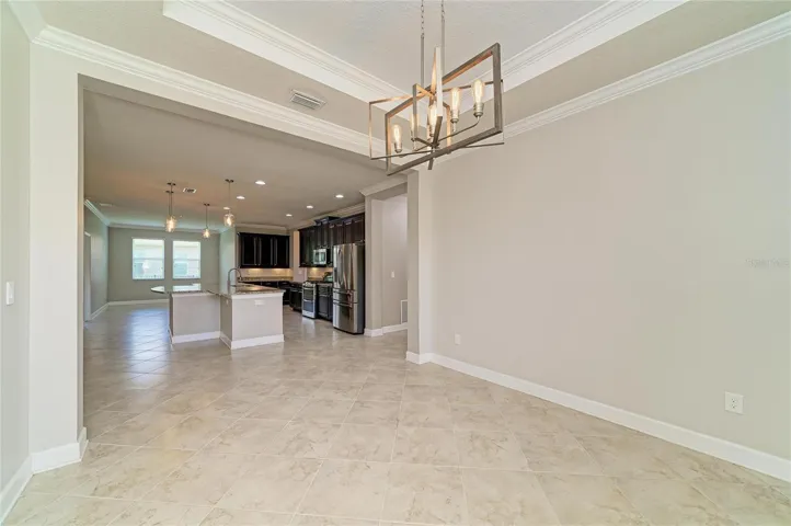 Dining Room into Kitchen
