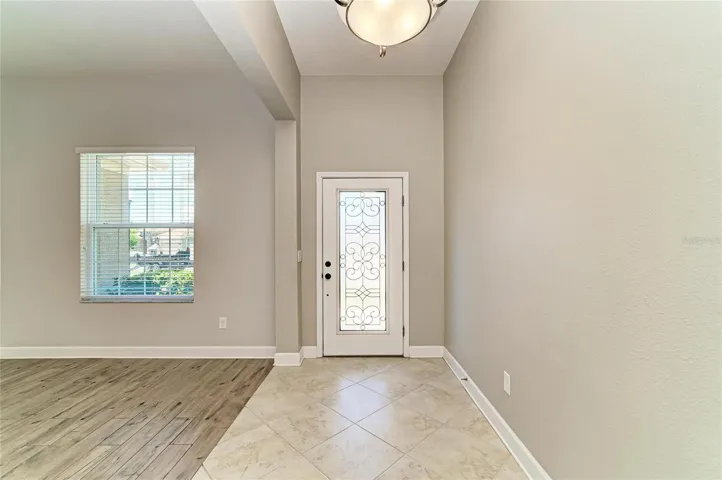 Foyer and Living Room