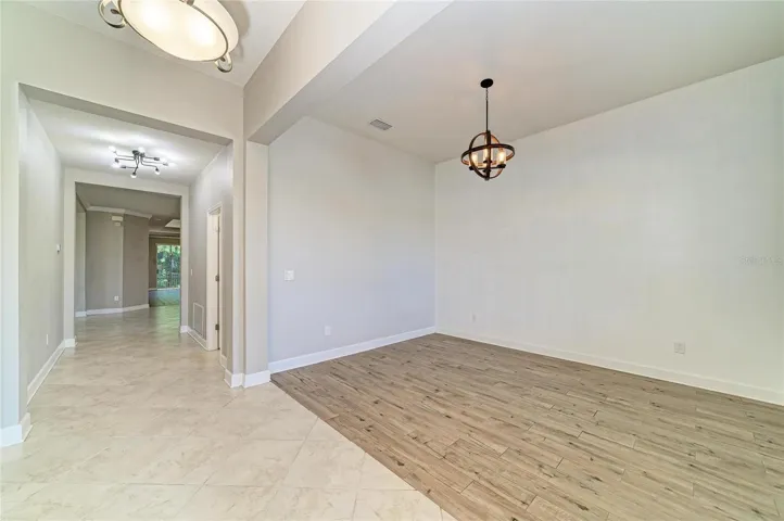 Foyer and Living Room