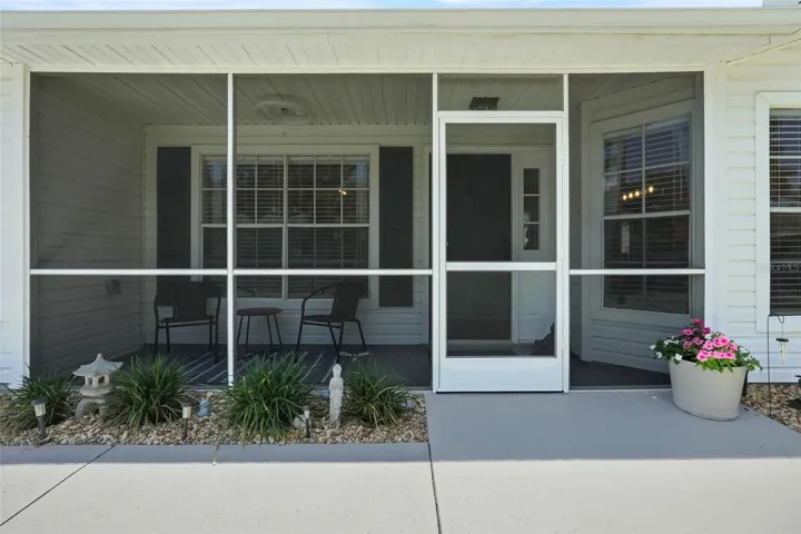 FRONT SCREENED IN PORCH