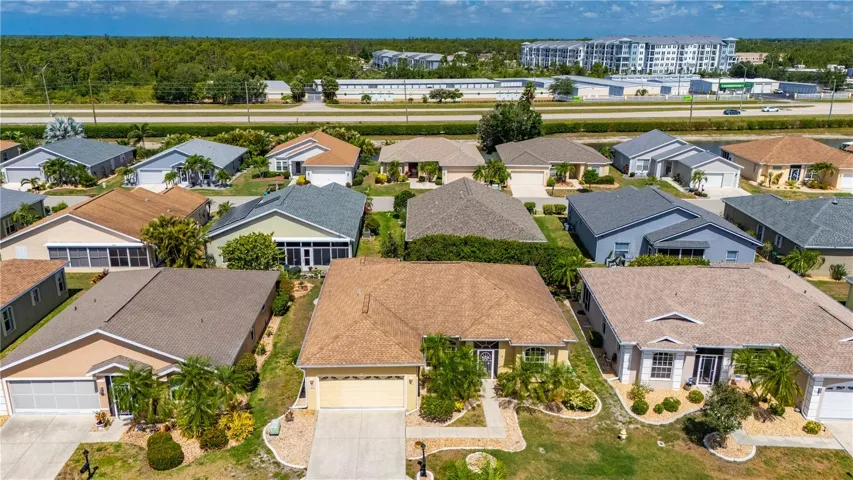 Aerial showing location
